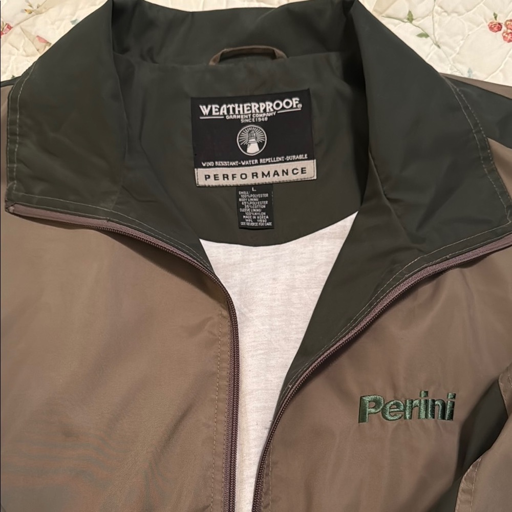 Weatherproof Performance Jacket - Olive and Taupe